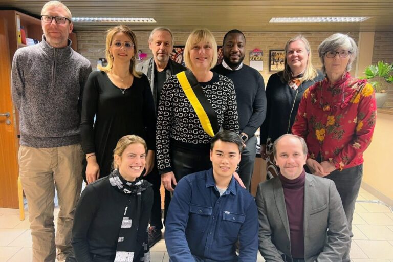 Les membres du Conseil d’Action Sociale