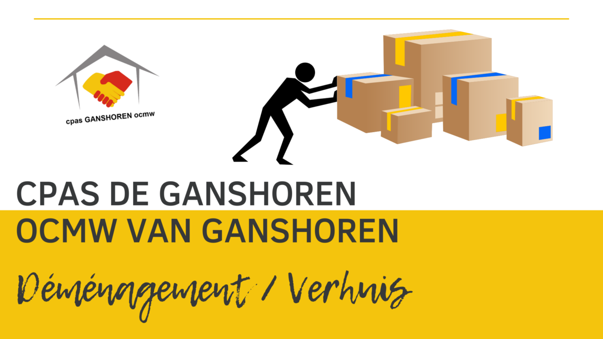 Illu article Le CPAS de Ganshoren déménage !