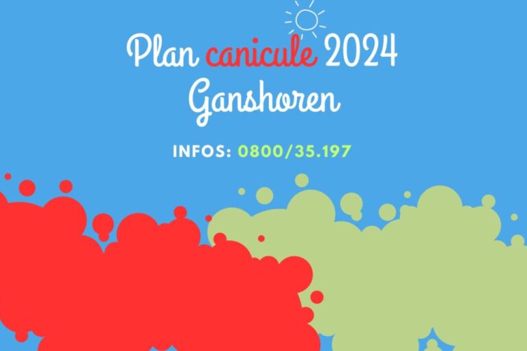 Plan canicule 2024 Ganshoren
